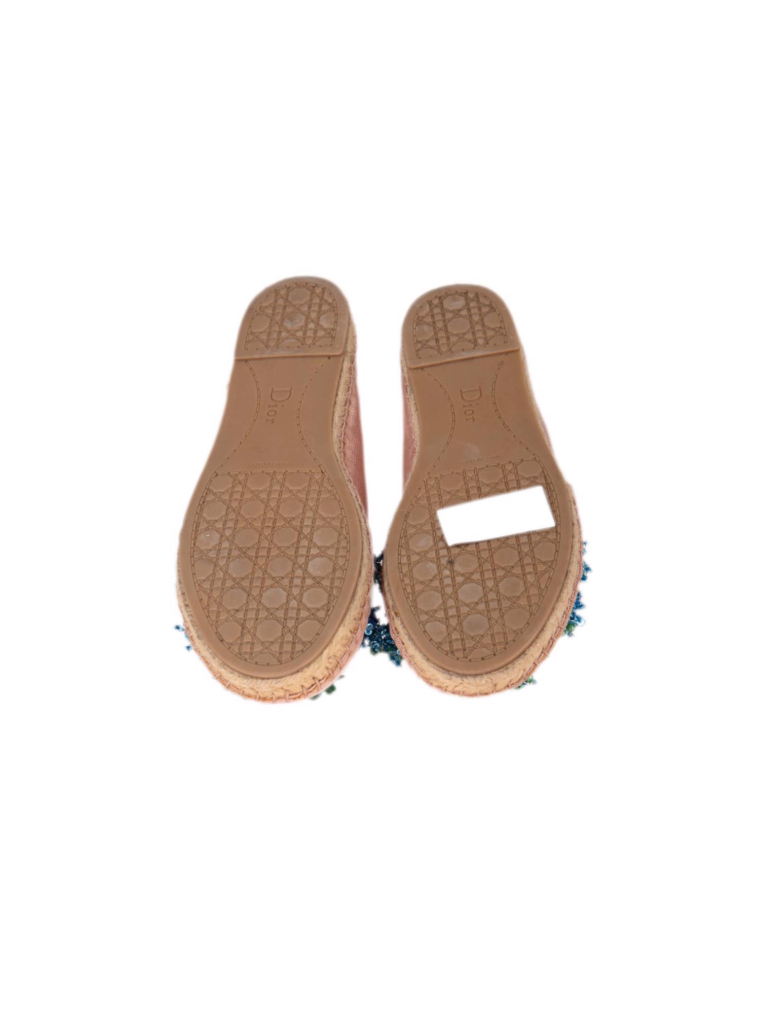 Bayan Pembe DIOR ESPADRİL