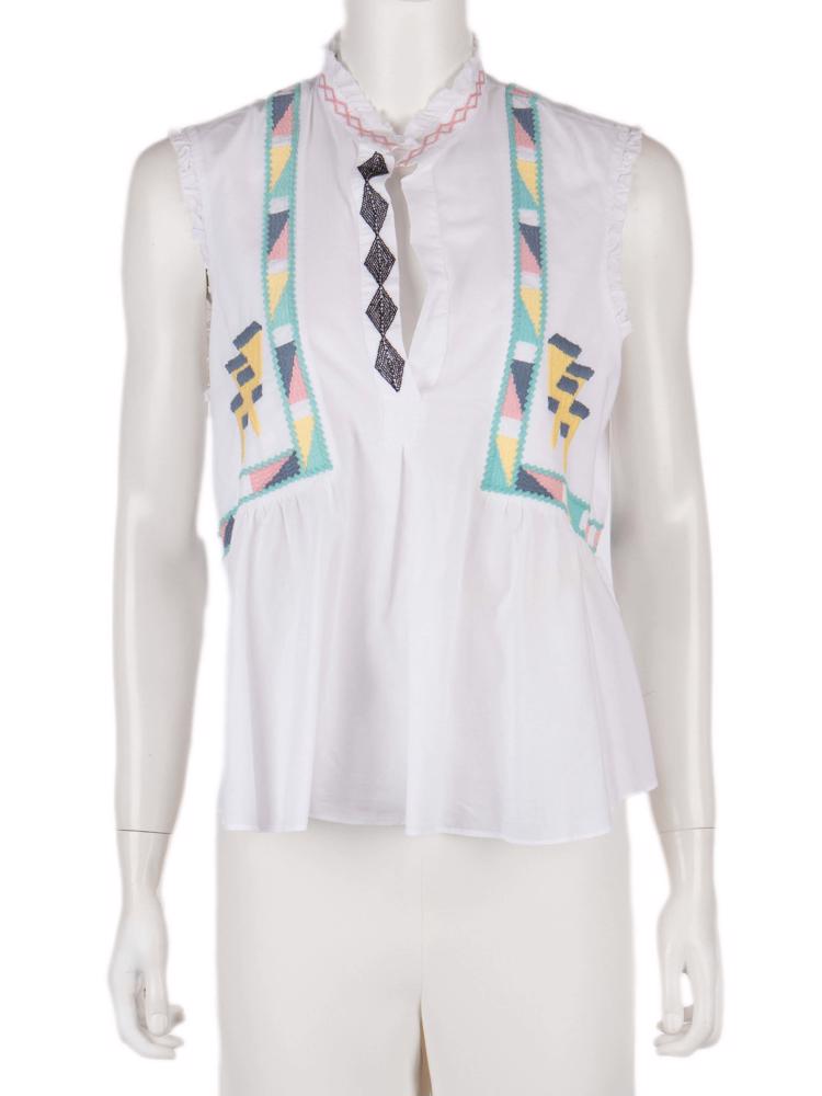 Bayan Beyaz ZADIG&VOLTAIRE BLUZ
