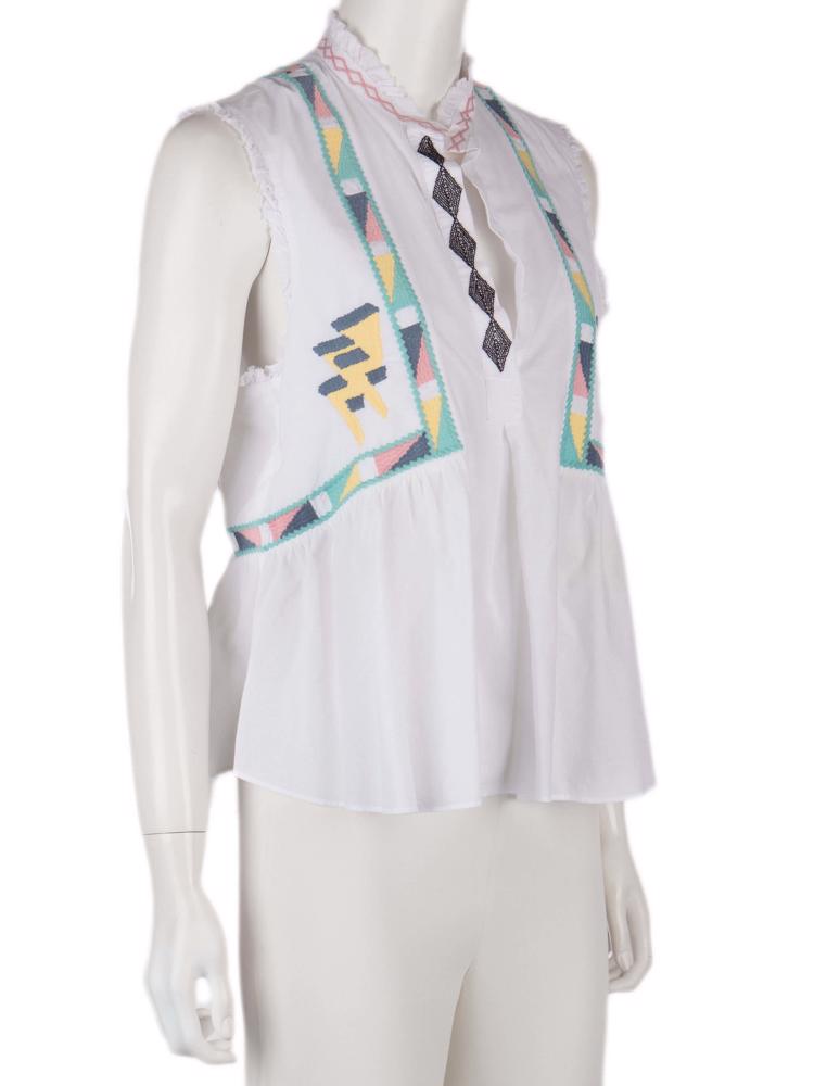 Bayan Beyaz ZADIG&VOLTAIRE BLUZ