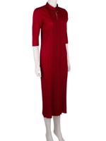 Bayan Kırmızı ISSEY MIYAKE PLEATS PLEASE ELBİSE