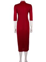 Bayan Kırmızı ISSEY MIYAKE PLEATS PLEASE ELBİSE