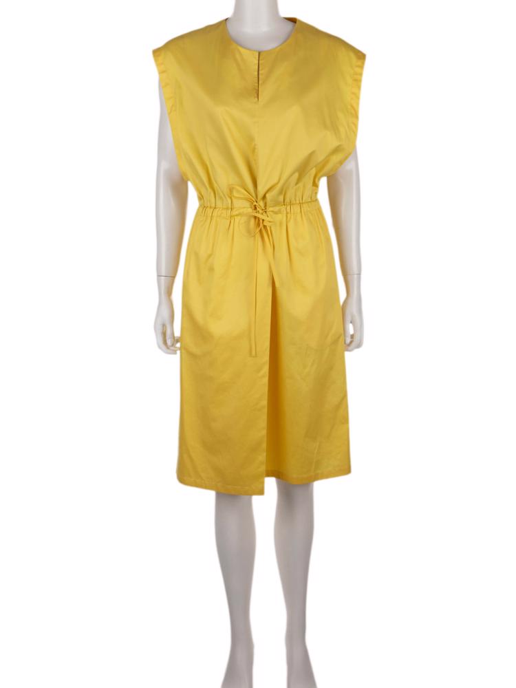 Bayan Sarı JIL SANDER ELBİSE
