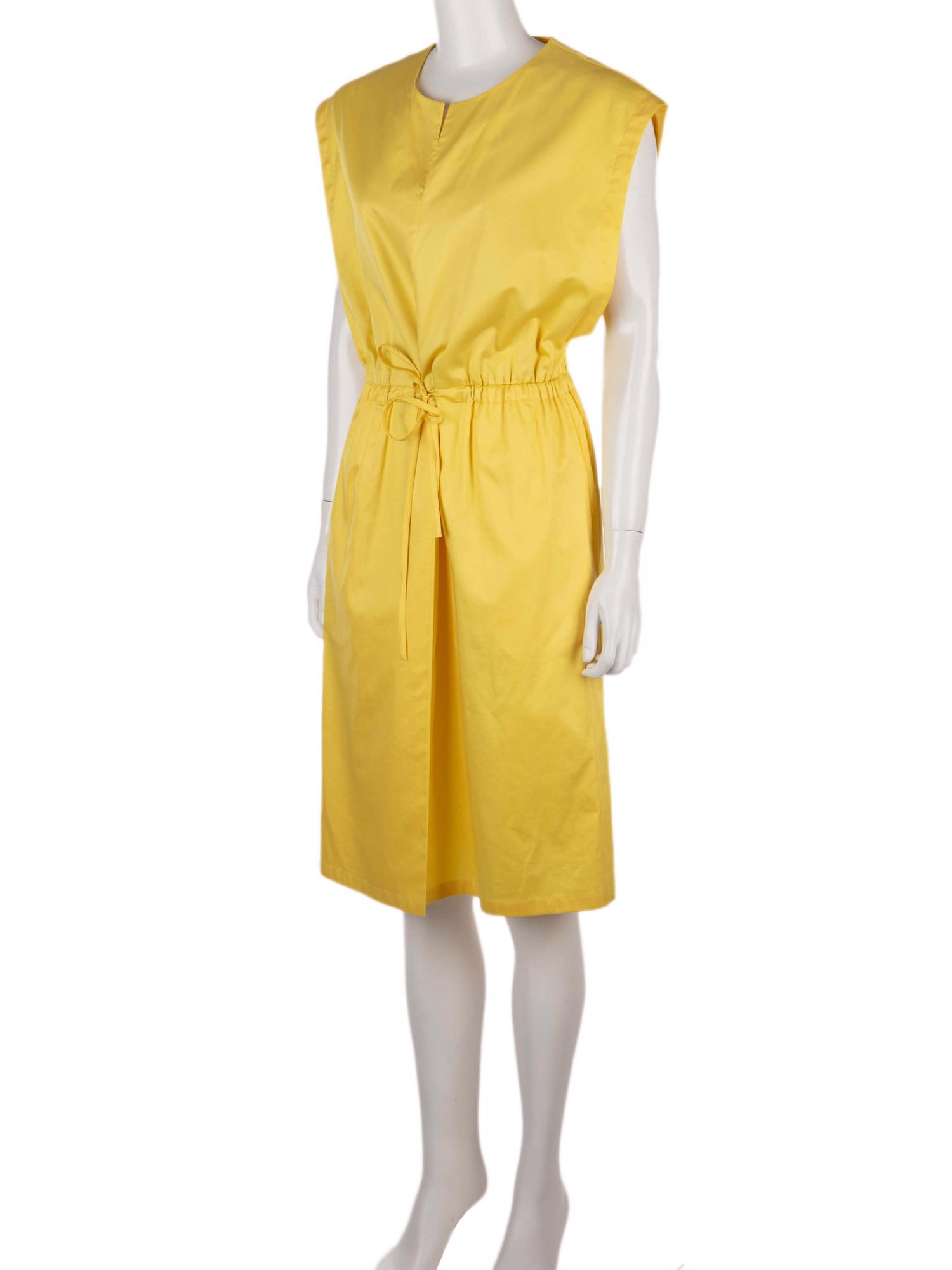 Bayan Sarı JIL SANDER ELBİSE