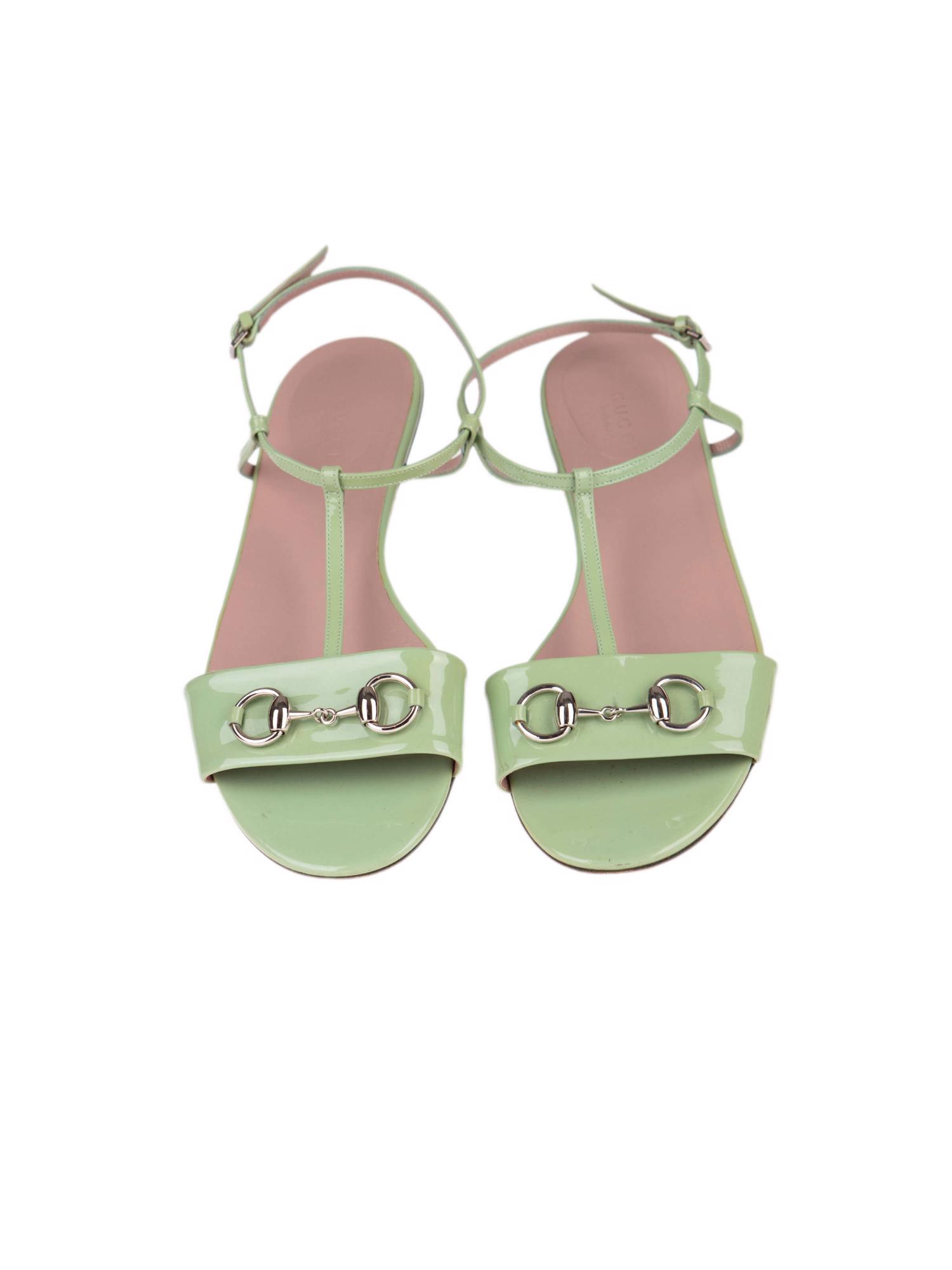 Bayan Yeşil GUCCI SANDALET