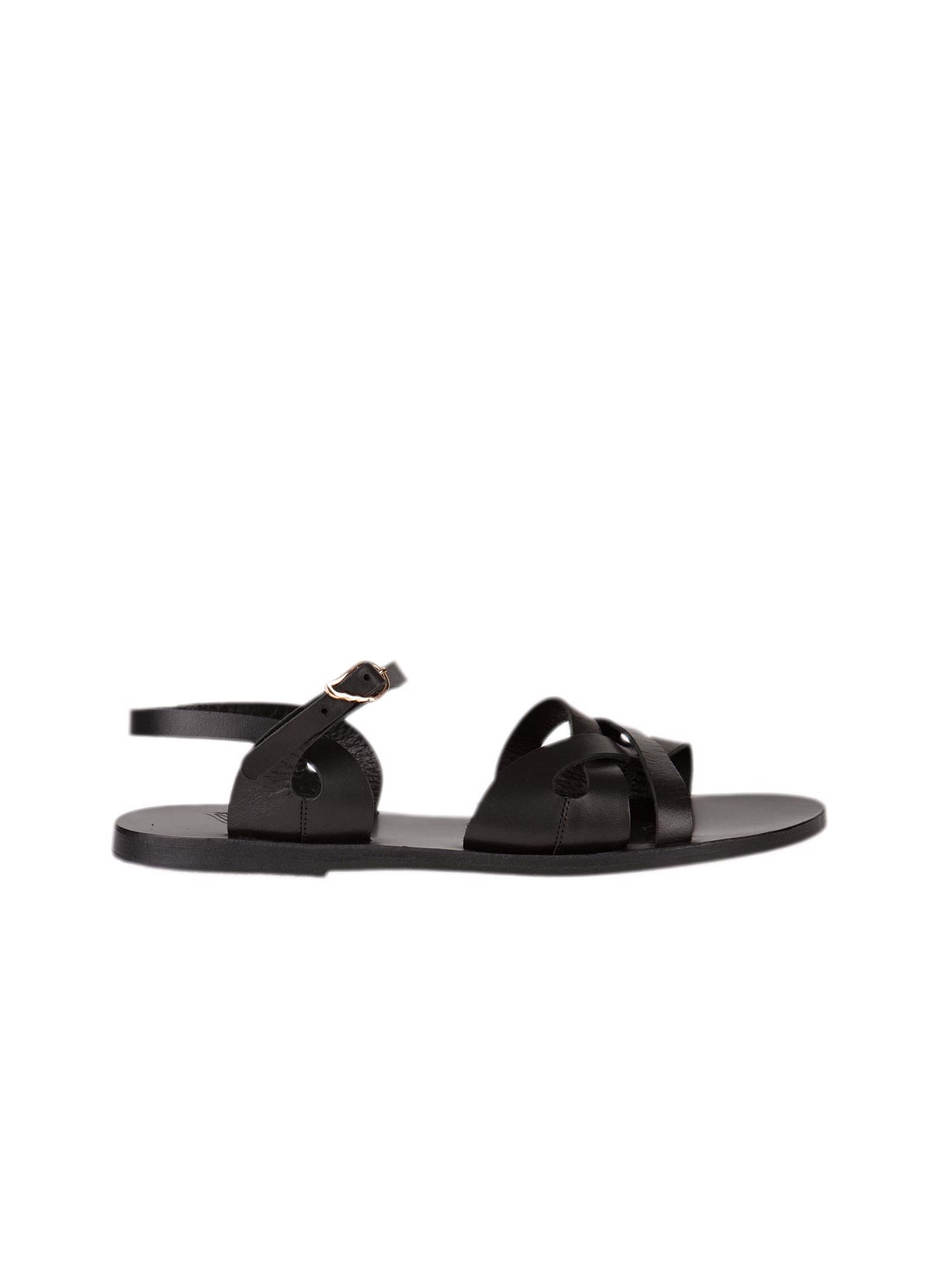 Bayan Siyah ANCIENT GREEK SANDALS SANDALET