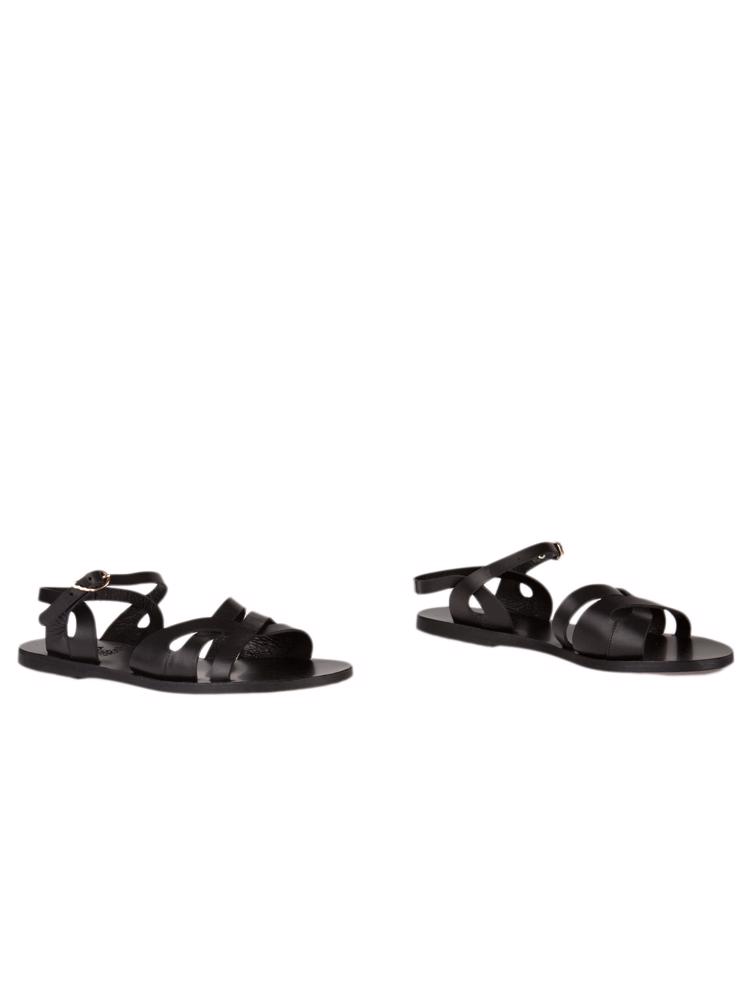 Bayan Siyah ANCIENT GREEK SANDALS SANDALET