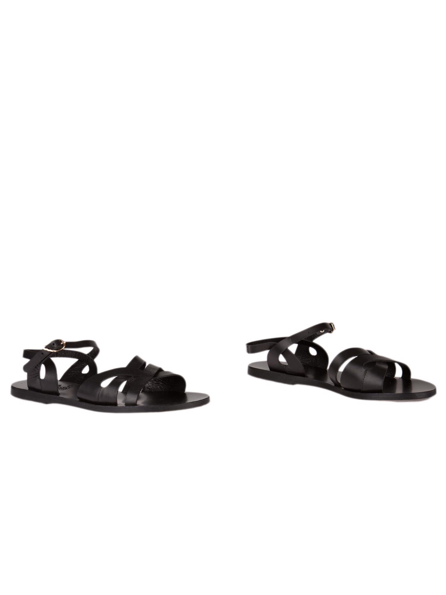 Bayan Siyah ANCIENT GREEK SANDALS SANDALET