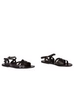 Bayan Siyah ANCIENT GREEK SANDALS SANDALET