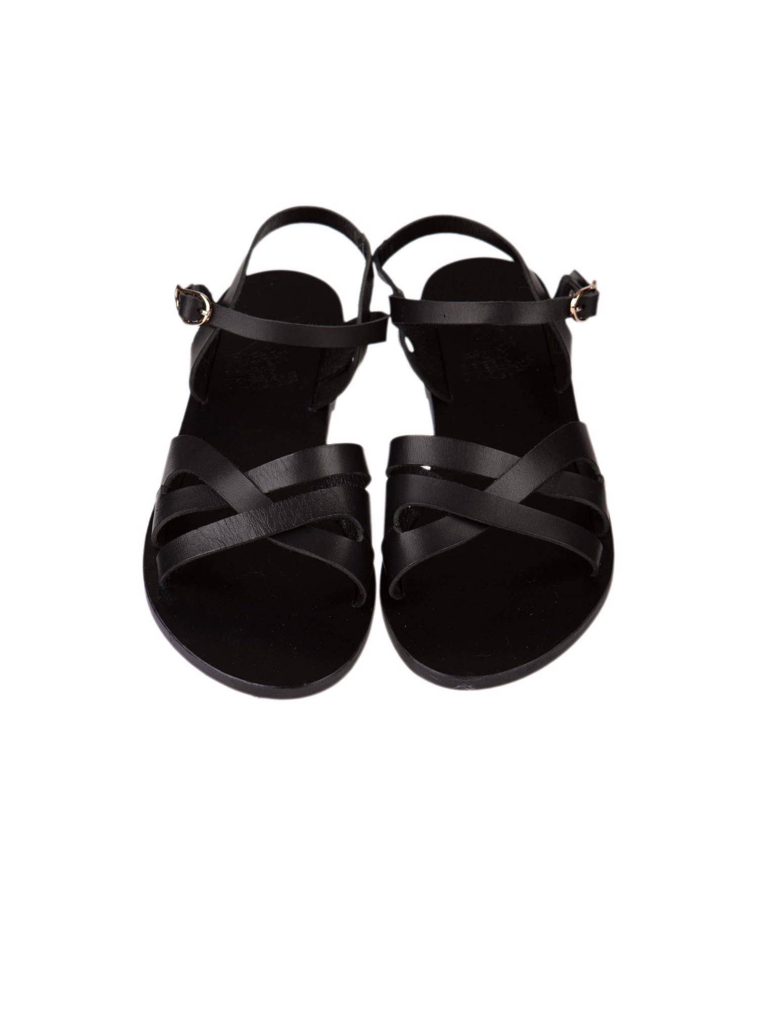 Bayan Siyah ANCIENT GREEK SANDALS SANDALET
