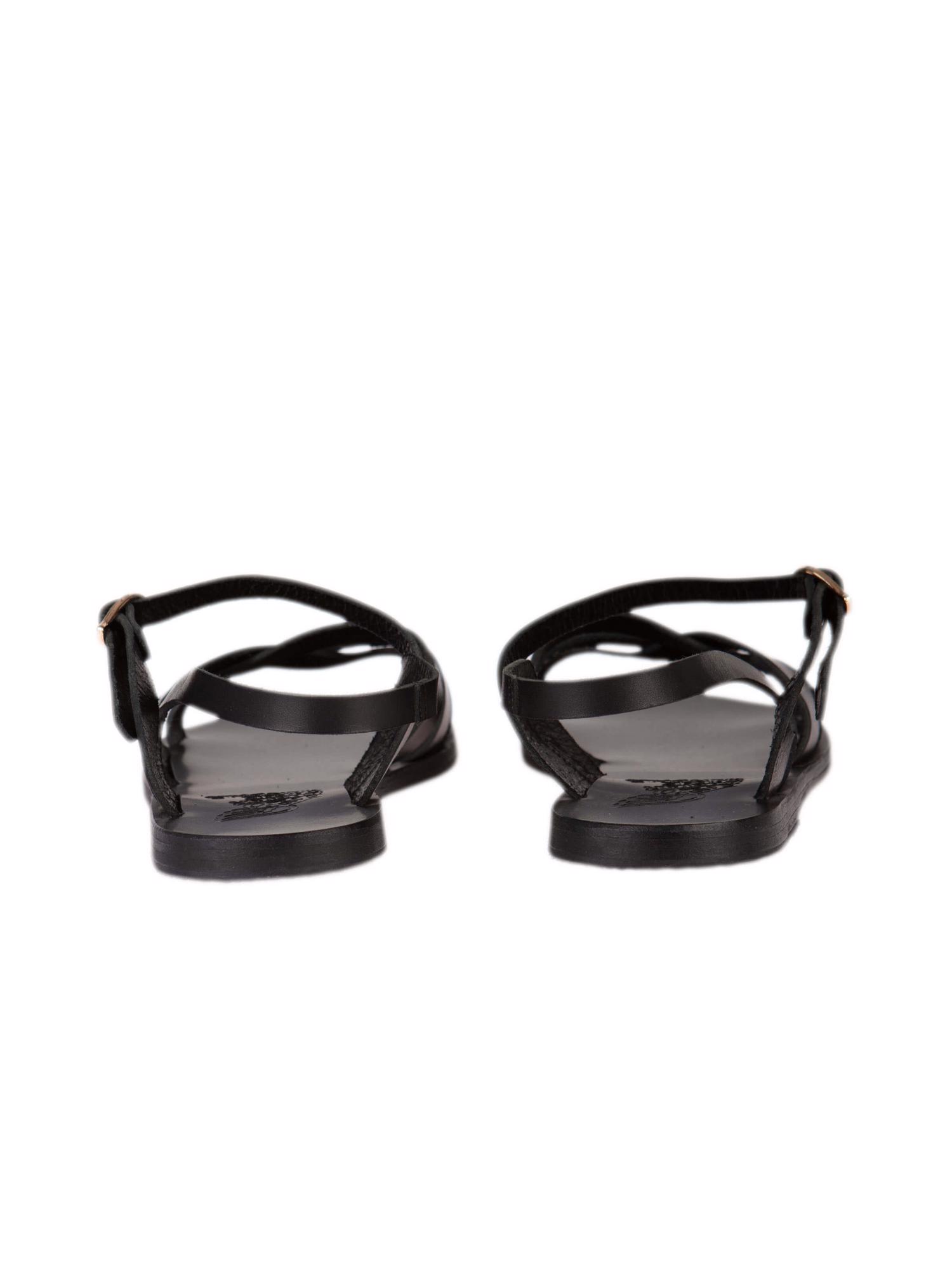Bayan Siyah ANCIENT GREEK SANDALS SANDALET
