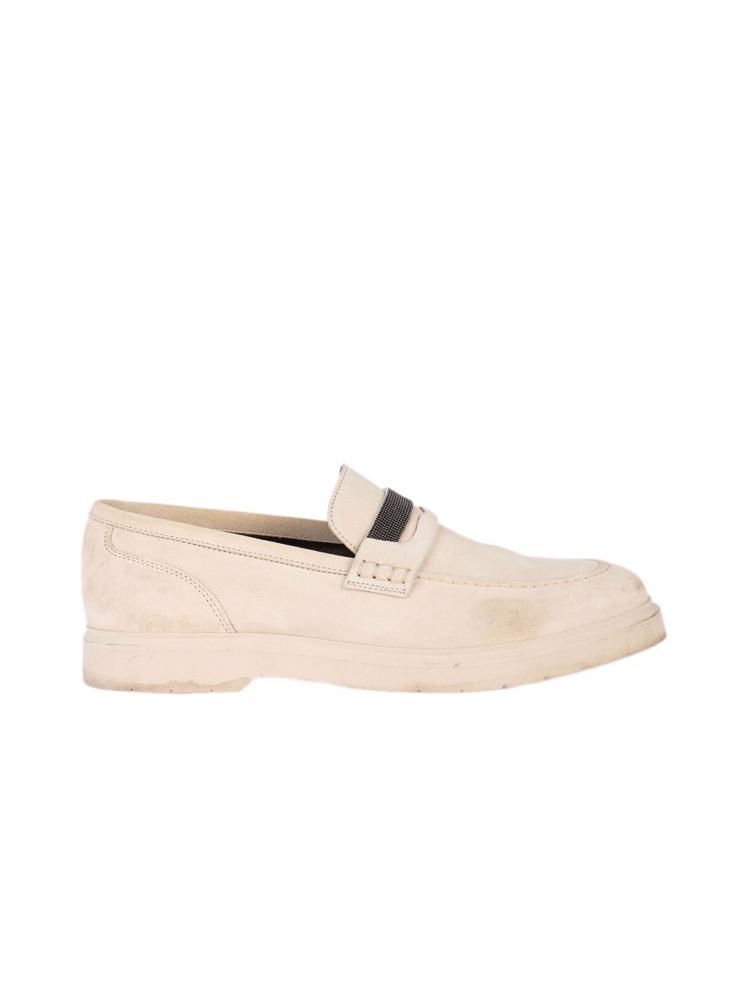 Bayan Krem BRUNELLO CUCINELLI LOAFER