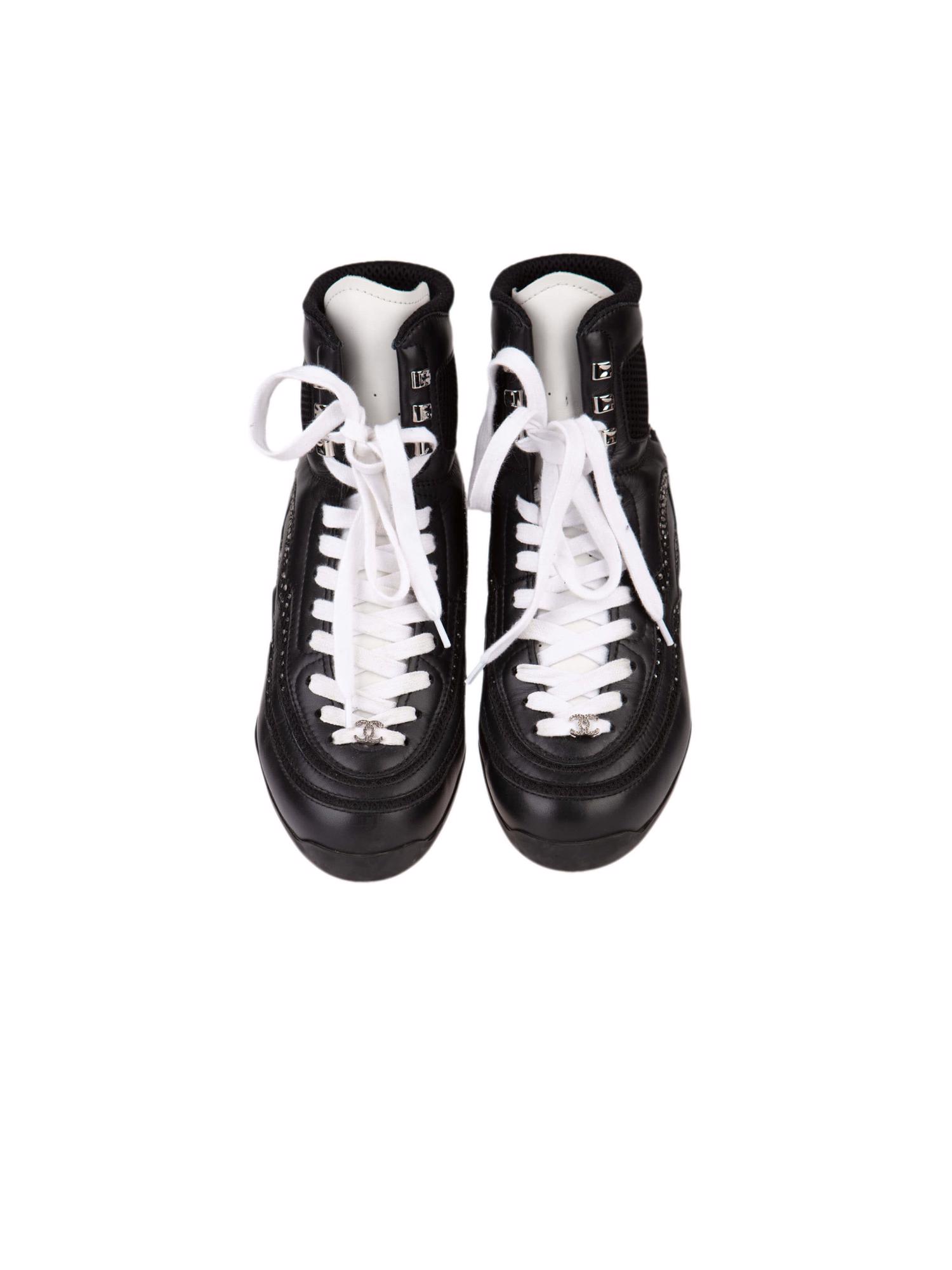 Bayan Siyah CHANEL SNEAKER BOT