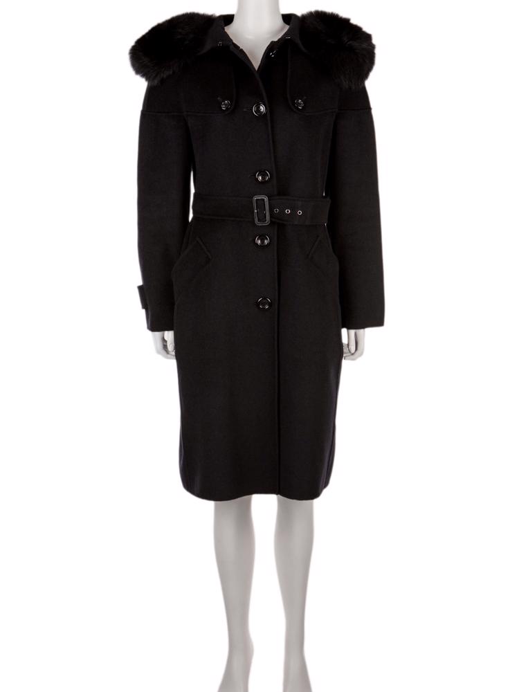 Bayan Siyah MAX MARA SPORTMAX PALTO