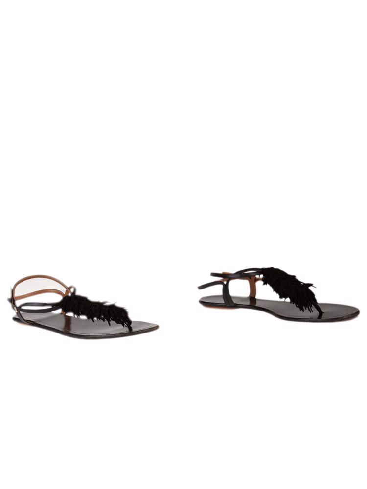Bayan Siyah AQUAZZURA SANDALET