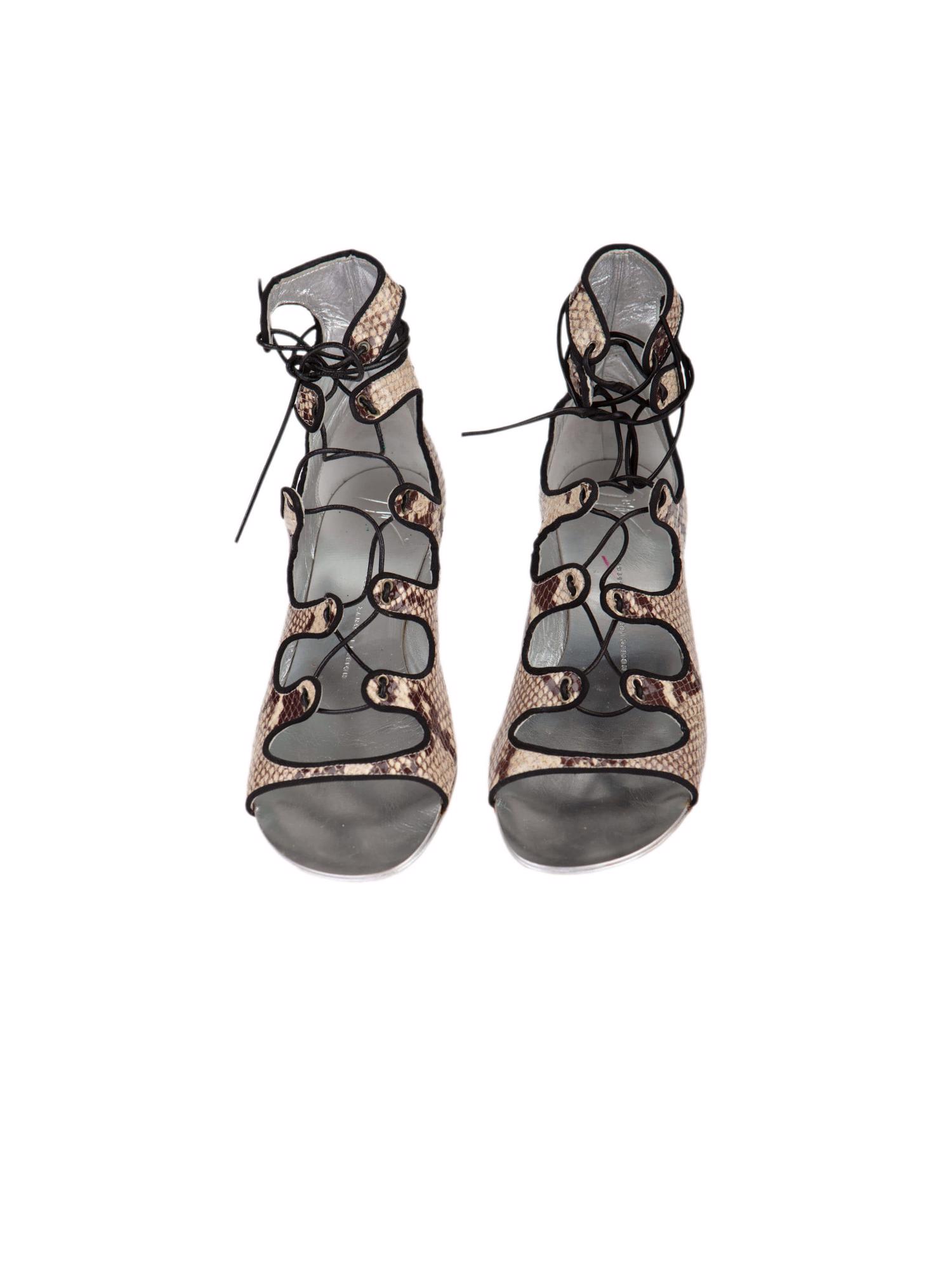 Bayan Krem GIUSEPPE ZANOTTI SANDALET