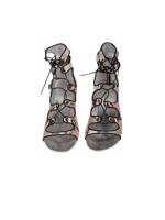 Bayan Krem GIUSEPPE ZANOTTI SANDALET