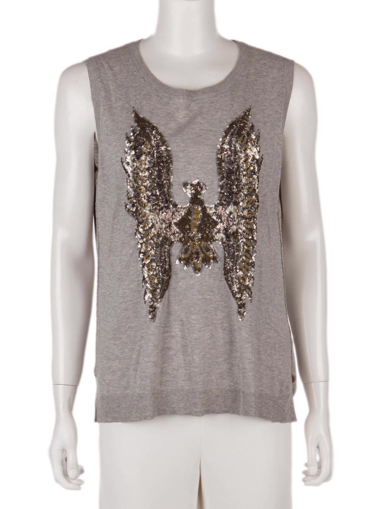 Bayan Gri ZADIG&VOLTAIRE DELUXE BLUZ