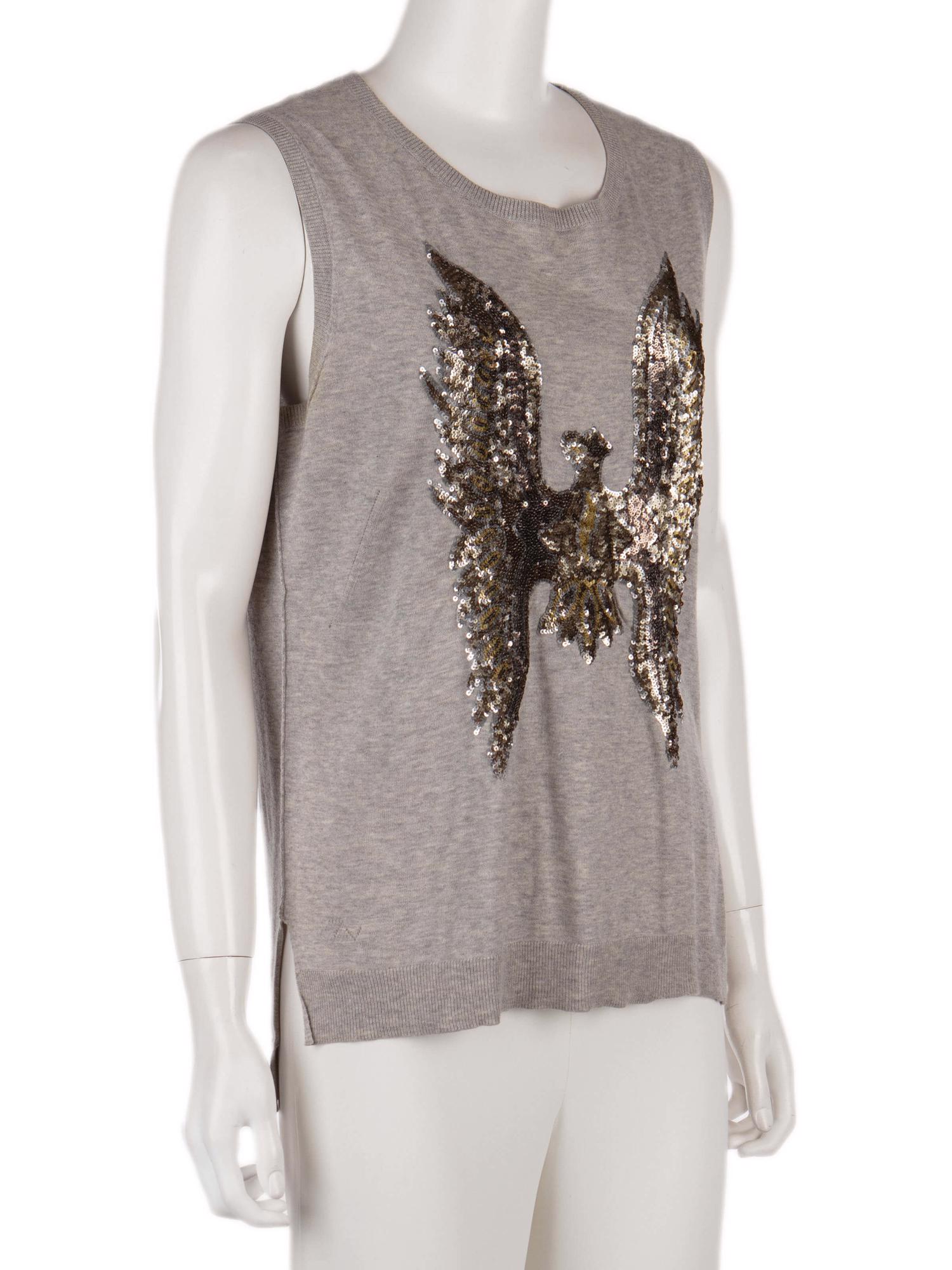 Bayan Gri ZADIG&VOLTAIRE DELUXE BLUZ