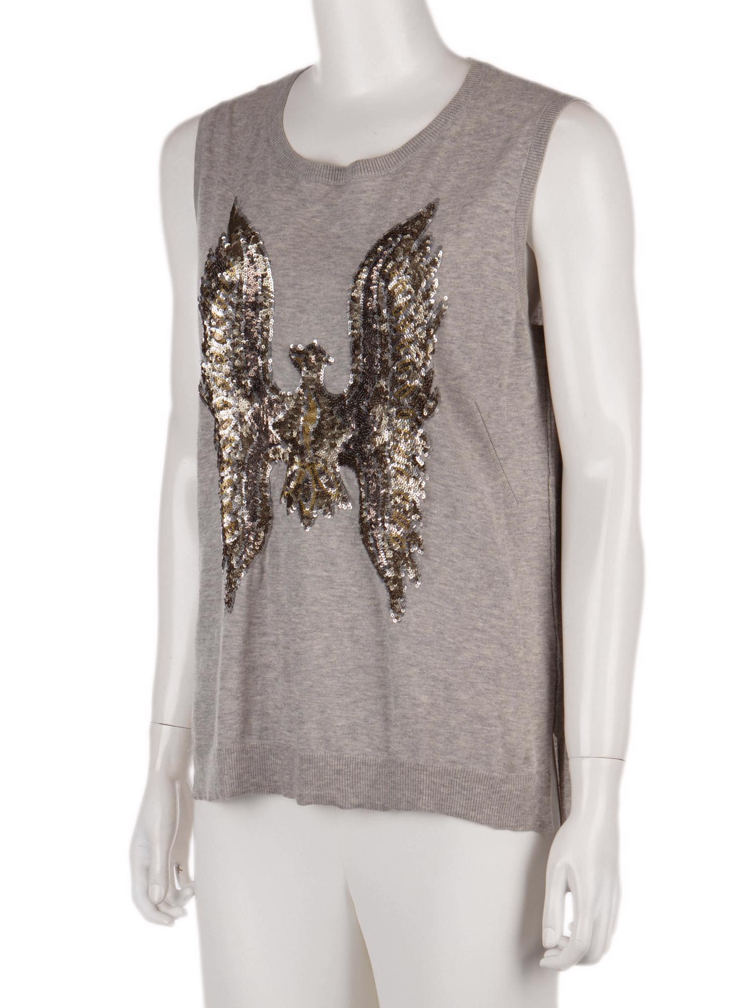 Bayan Gri ZADIG&VOLTAIRE DELUXE BLUZ