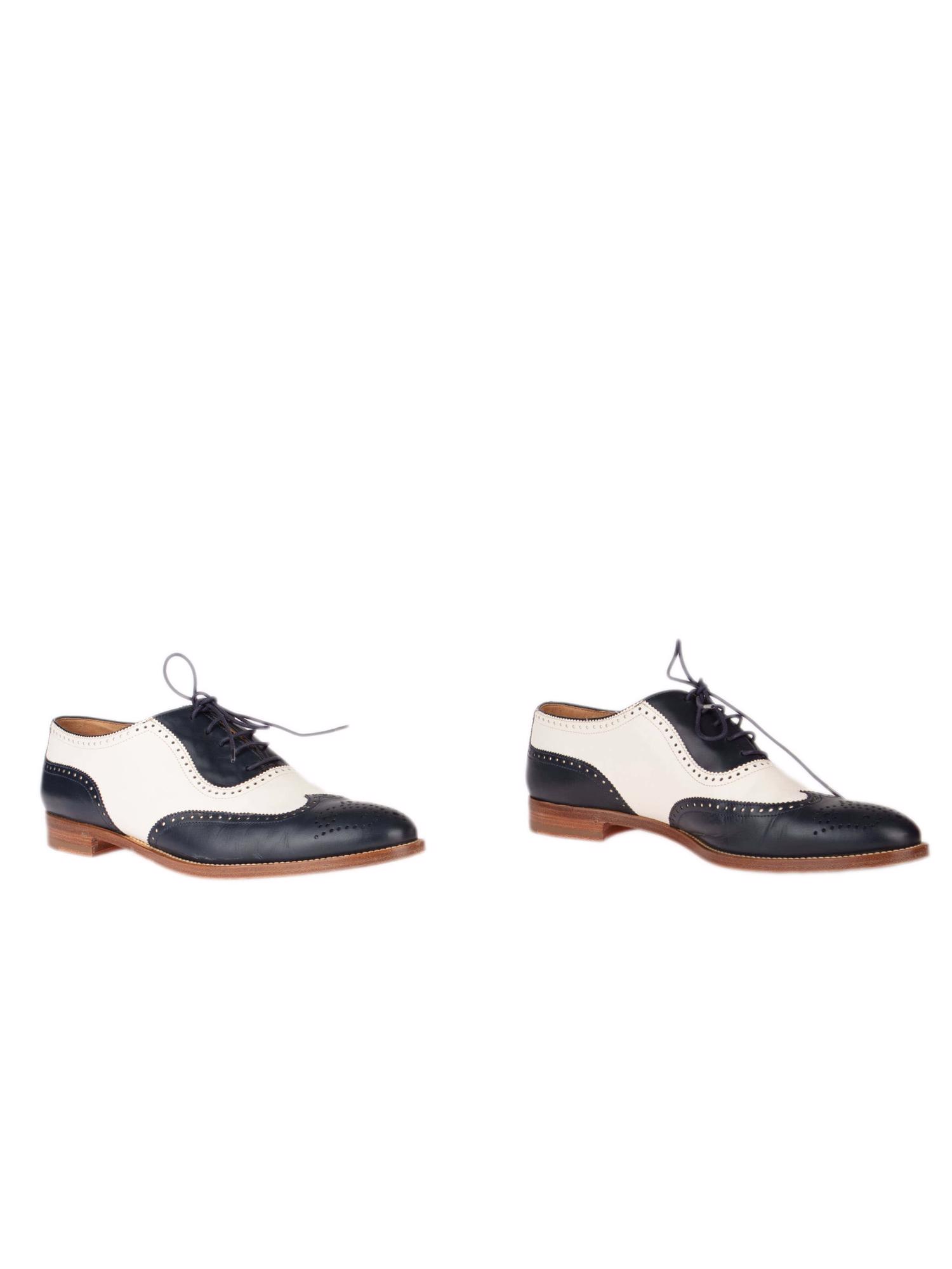 Bayan Lacivert RALPH LAUREN COLLECTION OXFORD AYAKKABI
