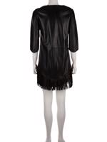 Bayan Siyah ZADIG&VOLTAIRE DELUXE DERİ ELBİSE