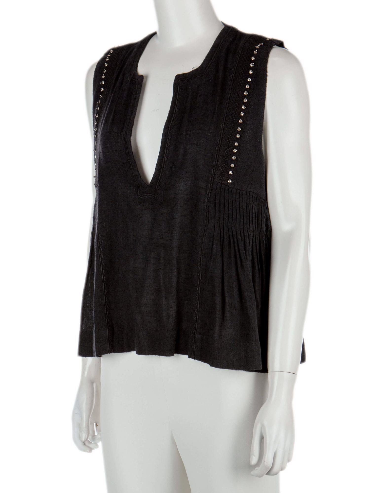 Bayan Siyah ISABEL MARANT ETOILE BLUZ