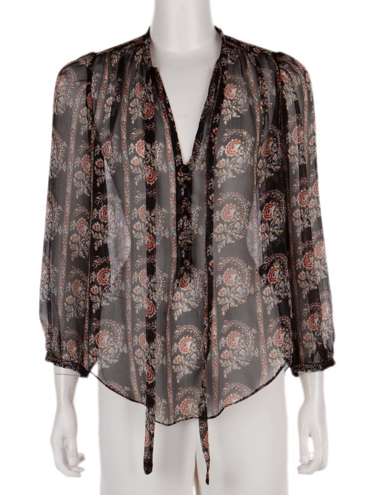 Bayan Siyah ISABEL MARANT ETOILE BLUZ