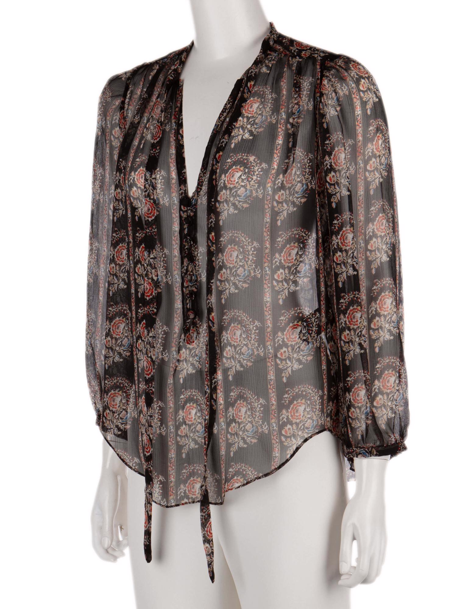 Bayan Siyah ISABEL MARANT ETOILE BLUZ