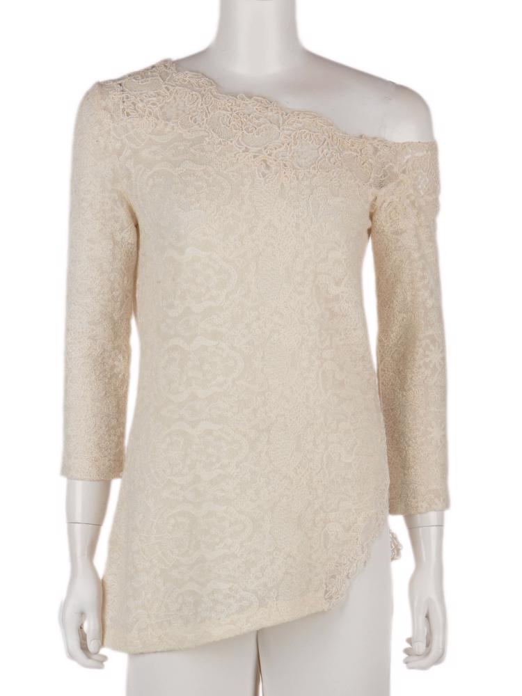 Bayan Krem ERMANNO SCERVINO BLUZ