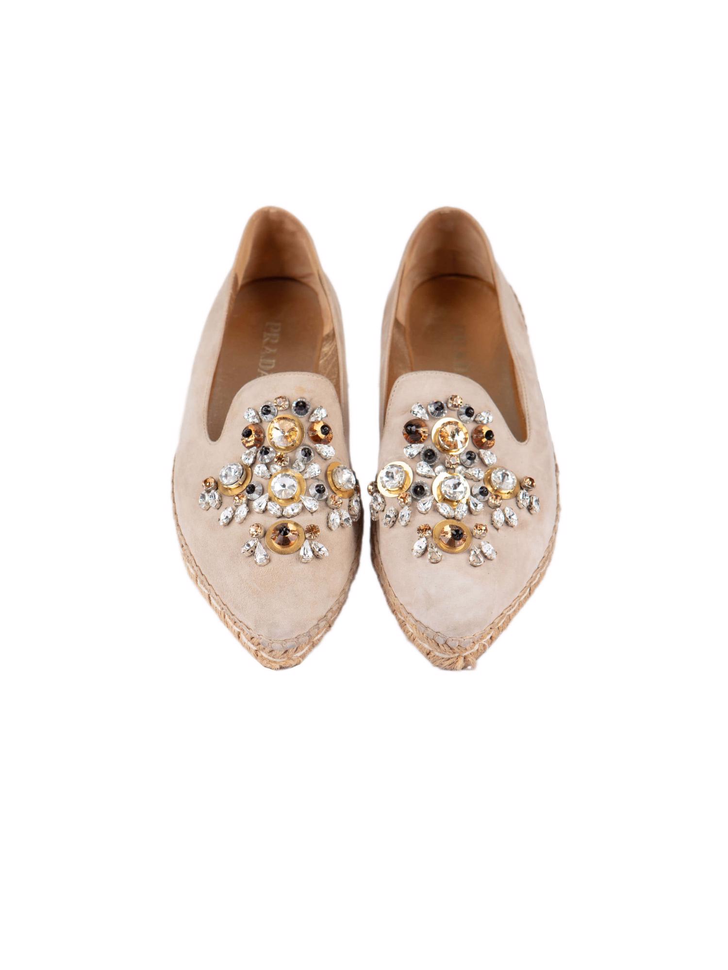 Bayan Bej PRADA ESPADRİL