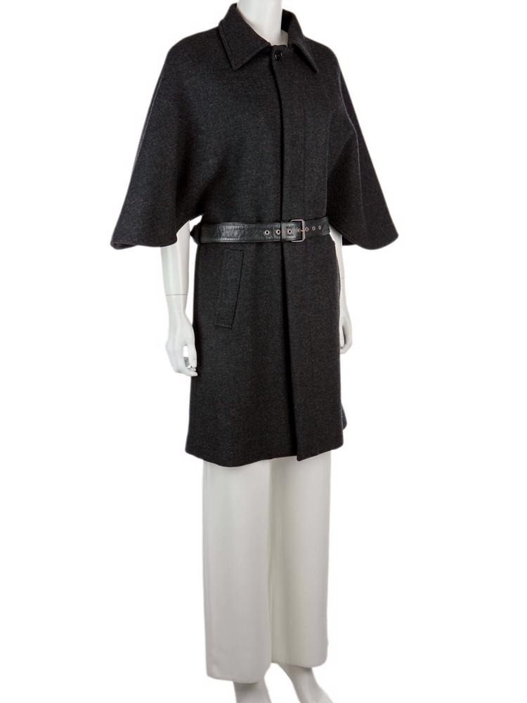 Bayan Gri YVES SAINT LAURENT PALTO