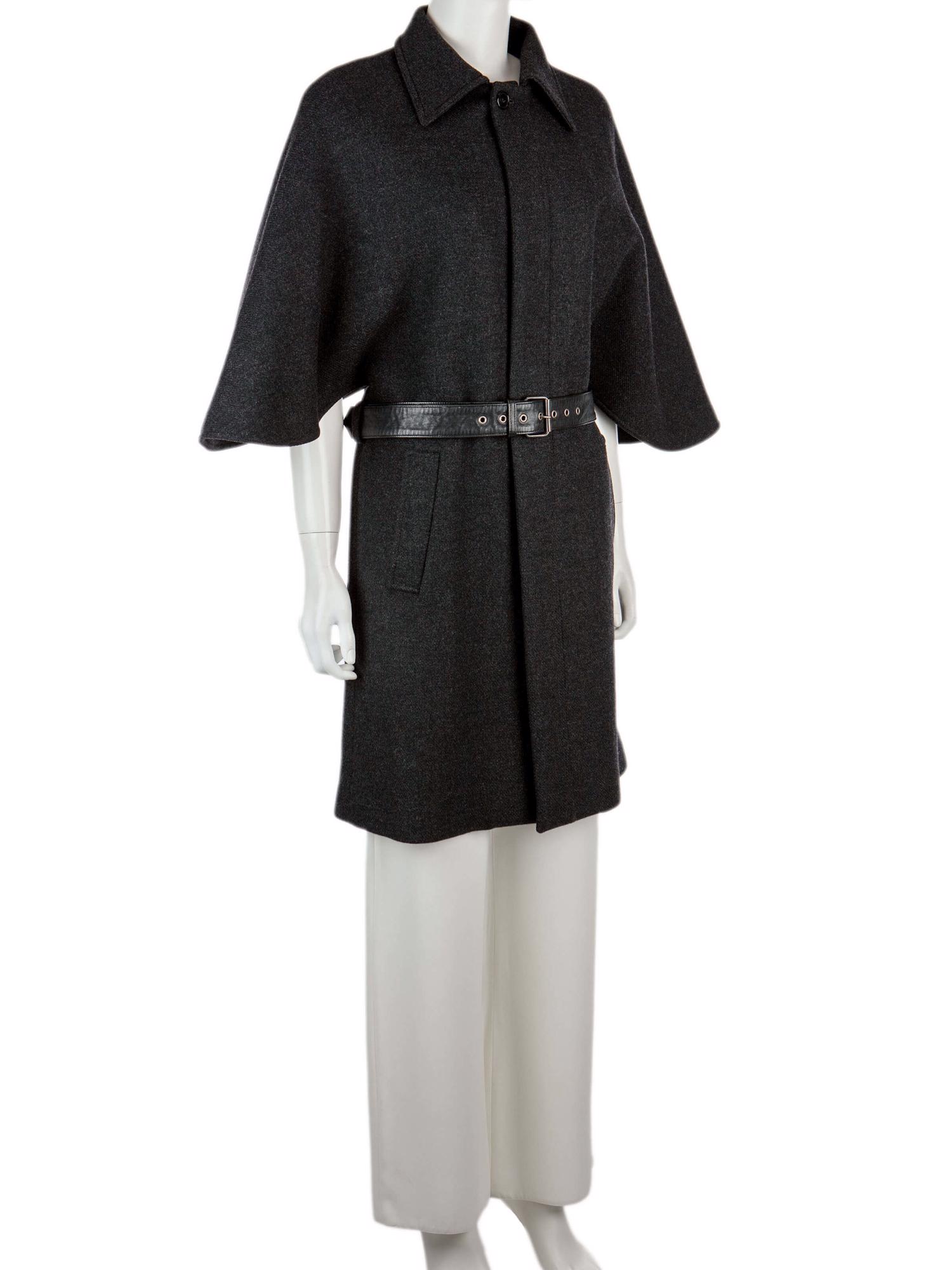 Bayan Gri YVES SAINT LAURENT PALTO