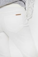 Bayan Krem Düşük Bel Skinny Pantolon