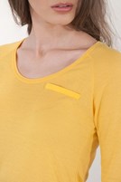 Bayan Sarı T-Shirt