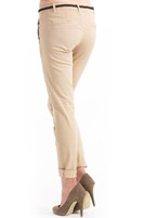 Bayan Krem Chino Pantolon