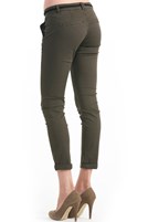 Bayan Yeşil Chino Pantolon