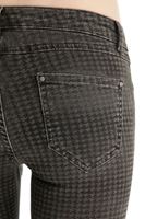 Bayan Gri Desenli Skinny Denim Pantolon