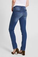 Bayan Mavi Dar Kesim Denim Pantolon