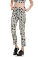 Bayan Çok Renkli Jakarlı Skinny Pantolon