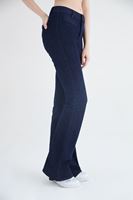 Bayan Mavi Yüksek Bel Denim Pantolon
