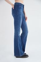 Bayan Mavi Yüksek Bel Denim Pantolon