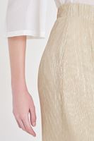 Women Gold Silvery Skirt