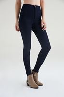 Bayan Mavi Yüksek Bel Skinny Pantolon