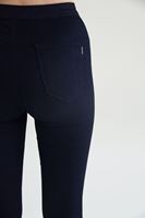 Bayan Mavi Yüksek Bel Skinny Pantolon