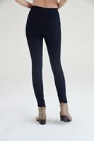 Bayan Mavi Yüksek Bel Skinny Pantolon