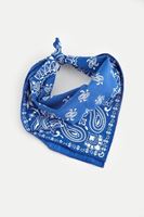 Bayan Mavi Desenli Bandana