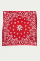 Bayan Kırmızı Desenli Bandana