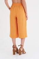 Bayan Turuncu Culotte Pantolon