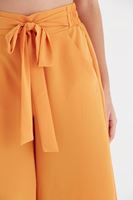 Bayan Turuncu Culotte Pantolon