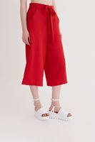 Bayan Kırmızı Culotte Pantolon